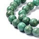 Brins de perles turquoises naturelles et synthétiques G-C180-01-2