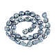 Fili di perle di plastica imitazione perla abs KY-N015-15-A02-2