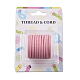 3x1.5mm Pink Flat Faux Suede Cord X-LW-R003-9