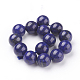 Chapelets de perles en lapis-lazuli naturel X-G-G087-14mm-2