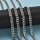 Men's Jewelry Making 201 Stainless Steel Curb Chains CHS-A003B-1.8mm-6