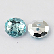 Botones redondos planos del diamante artificial de acrílico de Taiwán de 2-agujero BUTT-F015-11.5mm-23-2