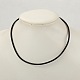 Cowhide Leather Necklace Making X-AJEW-JW00001-03-2