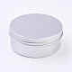 Boîtes de conserve rondes en aluminium CON-WH0010-02P-250ml-1