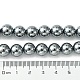 Brins de perles en pierre térahertz naturelle G-Z034-B13-05-5