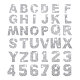 Globleland 4 комплект 2 стиля номер 0~9 и горный хрусталь с исправлением алфавита PATC-GL0004-13-1