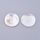 Cabochons en coquille BSHE-P026-22-2