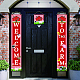 Polyester-Hängeschild für die Veranda-Dekoration der Haustür im Home Office HJEW-WH0023-005-5