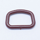 Clips de plástico cosibles ecológicos y juegos de anillos rectangulares KY-F011-06G-5