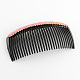 Trendy Women's Plastic Hair Combs with Rhinestones OHAR-R176-01-1