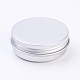 Круглые алюминиевые жестяные банки CON-WH0010-02P-50ml-1