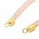 Realizzazione di braccialetti con maglie a catena in ottone DIY-B066-01G-02-2