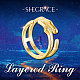 Shegrace 925 anillo de dedo de plata esterlina JR651B-4