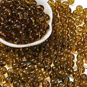 Стеклянные бусины прозрачных цветов SEED-Z004-T8MM-05