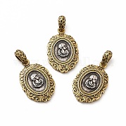 Подвески из экологически чистой латуни KK-K165-20