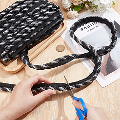 Отделка шнуром из полиэстера длиной 12.5 м&nbsp;OCOR-WH0105-005B