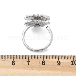 Вращающиеся открытые манжеты-кольца для женщин&nbsp;RJEW-S402-05P