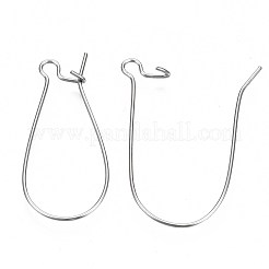 Фурнитура для сережек-колец из нержавеющей стали 304&nbsp;STAS-S117-008E-01