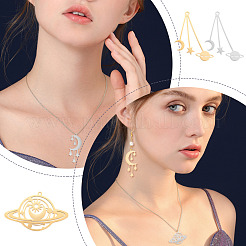 6 шт. 6 стиля подвески из нержавеющей стали 201&nbsp;STAS-UN0034-03