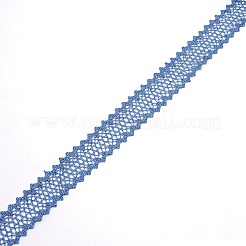 Кружевная бейка в рулонах полиэстера&nbsp;OCOR-WH0063-64B