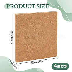 Feuilles d'isolation en liège&nbsp;DIY-WH0488-01B-1