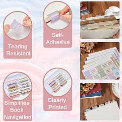 Etikettenaufkleber papier selbstklebende aufkleber&nbsp;DIY-WH20001-30C