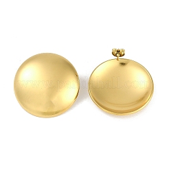 Серьги-гвоздики из нержавеющей стали 304 с вакуумным покрытием PVD&nbsp;EJEW-Z075-01G