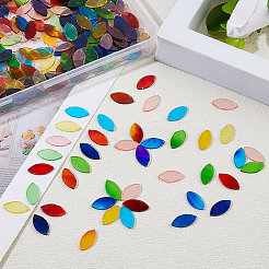 432шт стеклянные кабошоны&nbsp;FIND-DC0007-71A