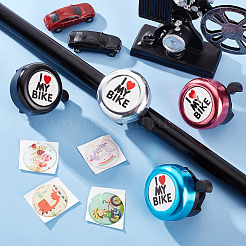 Я люблю велосипедные звонки из велосипедного сплава&nbsp;FIND-WH0117-97B