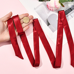 2шт. длинный галстук-бабочка из ленты для женщин&nbsp;AJEW-SP0003-50B