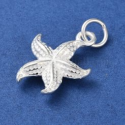 925 Seestern-Anhänger aus Sterlingsilber&nbsp;STER-E071-02S-01