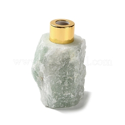 Flacon de parfum en aventurine verte naturelle brute&nbsp;G-B131-03A