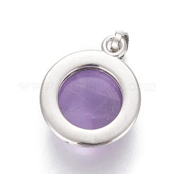 Подвески из натурального аметиста &nbsp;G-L512-B03