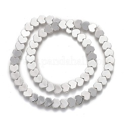 Немагнитные синтетический гематит бисер пряди&nbsp;LS-G-O191-02P