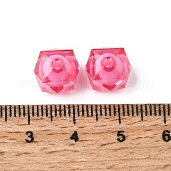 Прозрачные акриловые бусины&nbsp;TACR-S112-10mm-18