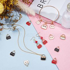 42шт 10 стиля подвески из сплава с эмалью&nbsp;ENAM-OC0001-20