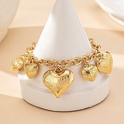 Сплав шарм браслеты&nbsp;LS-BJEW-S180-01G