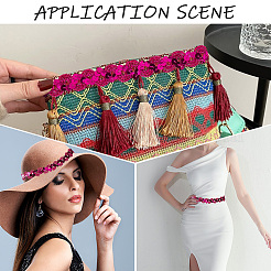 Бусины-пайетки из полиэстера&nbsp;OCOR-WH20004-06I