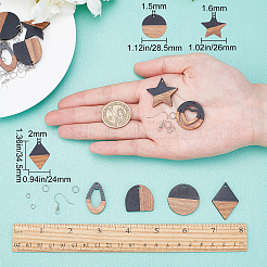 Kits de fabrication de boucles d'oreilles bricolage&nbsp;DIY-SC0001-92P