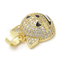 Латунь с подвесками из фианита&nbsp;KK-K340-02G