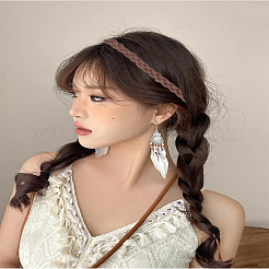 2шт 2 цвета парики повязки на голову&nbsp;OHAR-LP0001-39