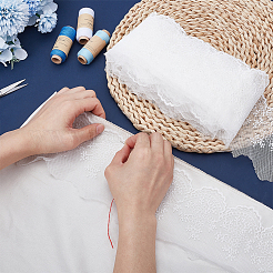 Кружевная отделка из полиэстера&nbsp;SRIB-WR0001-15B