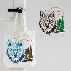 Wiederverwendbare Zeichenschablonen aus Kunststoff&nbsp;DIY-WH0172-259