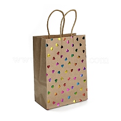 Sacchetti regalo in carta kraft con stampa a colori arcobaleno&nbsp;LS-ABAG-K005-01F