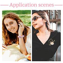 60шт 10 цвета непрозрачных акриловых колпачков для бусин&nbsp;OACR-TA0002-61