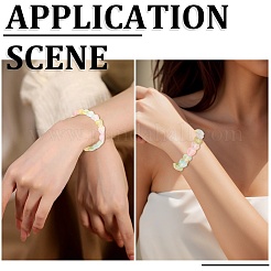 1000 шт. 20 стиля матовых акриловых подвесок&nbsp;OACR-PA0001-06