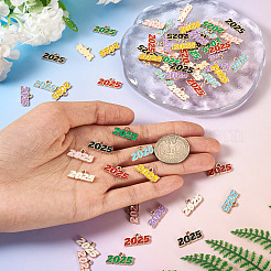 64шт 8 цвета сплава эмалевые подвески&nbsp;ENAM-PJ0001-14