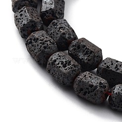 Бусы из натуральной лавы&nbsp;G-H303-C07