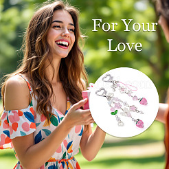 2шт 2 стиля лэмпворк и акриловые подвесные украшения&nbsp;HJEW-TA0001-36