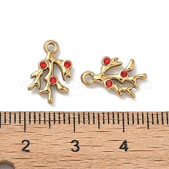 Подвески из нержавеющей стали 304 со стразами&nbsp;STAS-L308-05G